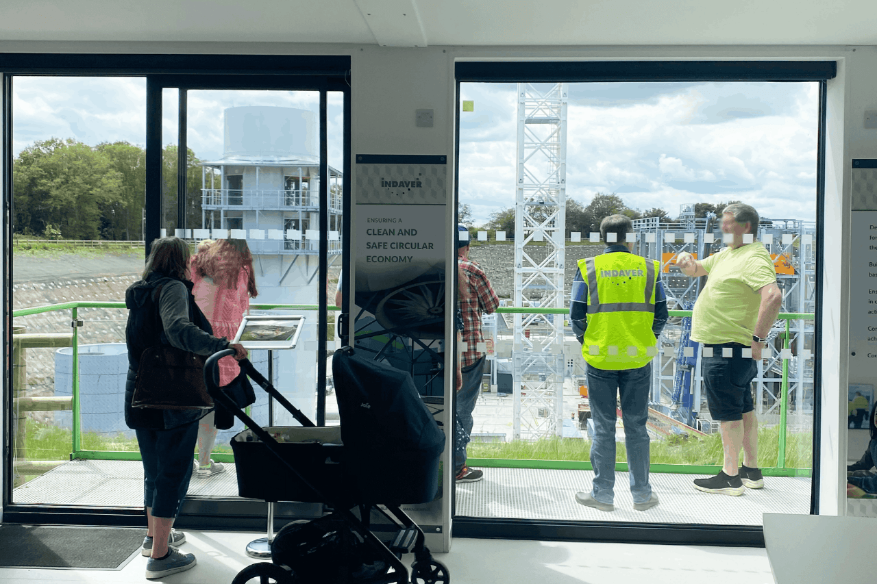 Indaver open day at Rivenhall IWMF.